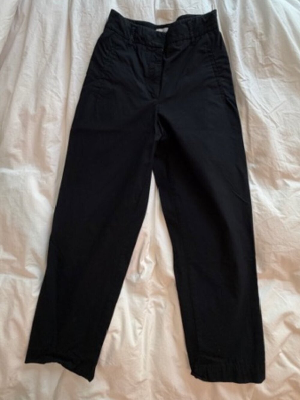 Aritzia Wilfred Navy Blue 100% Cotton Chinos Size 2